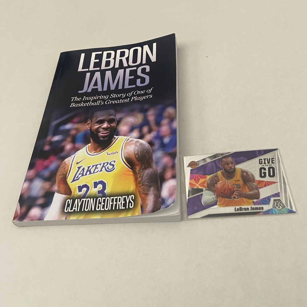 LeBron James Book and Card Set